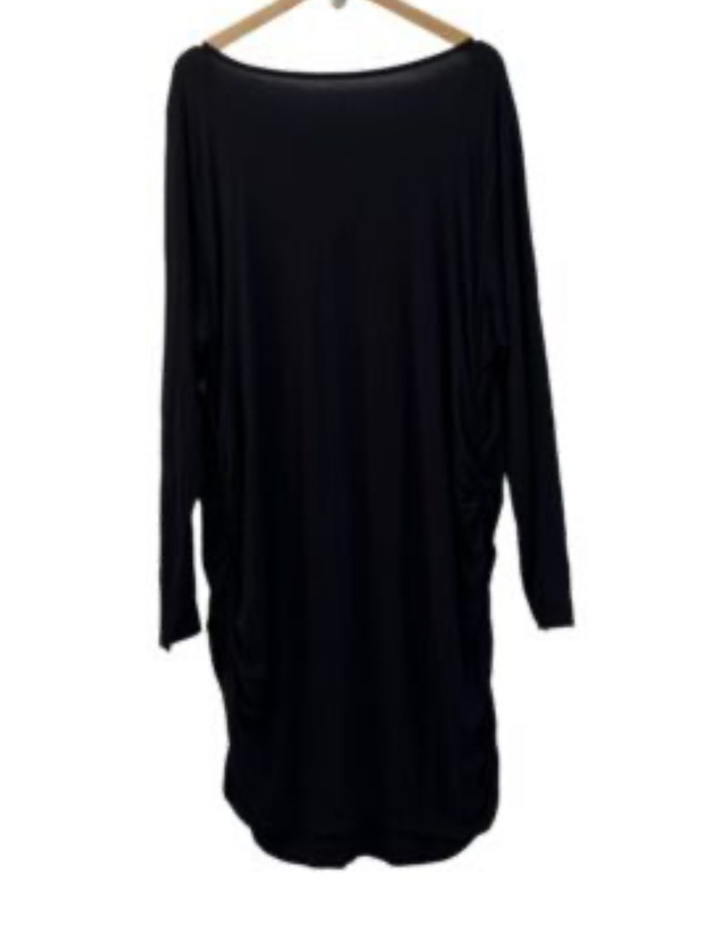 Black Long Sleeve Shift Dress - Classic Women's Dress